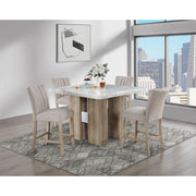 Mikha - Bar Table And 4 Bar Stools