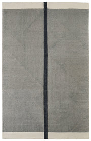 Maguire Transitional Abstract, Taupe/Black