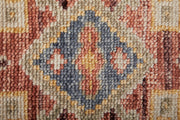 Fillmore Transitional Medallion, Red/Ivory/Gold