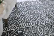 Colton Modern Southwestern, Gray/Black/Ivory