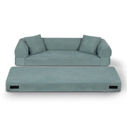 Convertible Sofa Bed Couch,80 Inch Boneless Couches for Living Room,Folding Sleeper Sofa Bed Queen with Storage,Corduroy Flod Out Couch Compressed Couch in a Box