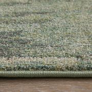 Eden Modern Abstract, Green/Ivory/Brown
