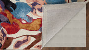 Dafney Transitional Floral & Botanical, Red/Blue/Purple