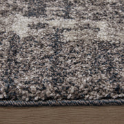 Skyview Modern Abstract, Black/Gray/Ivory