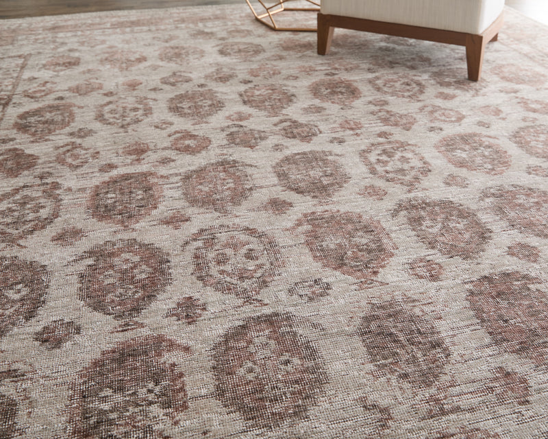 Loralai Traditional Oriental, Red/Ivory