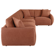 Logan Coral 5-piece Modular Sectional Sofa