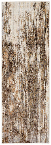 Parker Transitional Abstract, Tan/Ivory/Brown