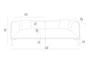 Modern Sofa for Living Room Family Movie Nights & Reading Hours