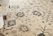 Springfield Transitional Floral & Botanical, Ivory/Tan/Gray