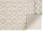 Anica Transitional Geometric, Ivory/Black