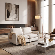 69 in. 2-Seats Modular Sectional Sofa Corner Chair Sofa Couch