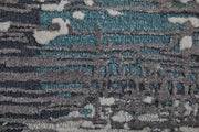 Zarah Modern Abstract, Ivory/Gray/Blue