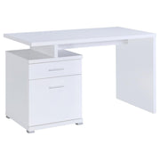 2 Drawer Reversible Office Desk With Modular Design