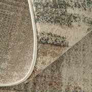 Eden Modern Abstract, Ivory/Gray/Green