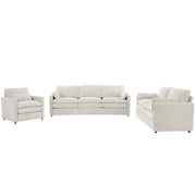 Cozy Upholstered Sofa Set For Living Room