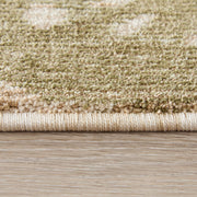 Pearson Modern Abstract, Ivory/Green/Tan
