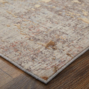 Pryor Modern Abstract, Brown/Taupe/Tan