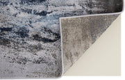 Gaspar Modern Abstract, Blue/Gray/White
