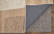 Pollock Modern Abstract, Brown/Tan/Ivory