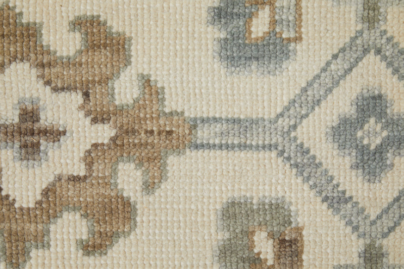 Karina Transitional Floral & Botanical, Ivory/Gray/Brown