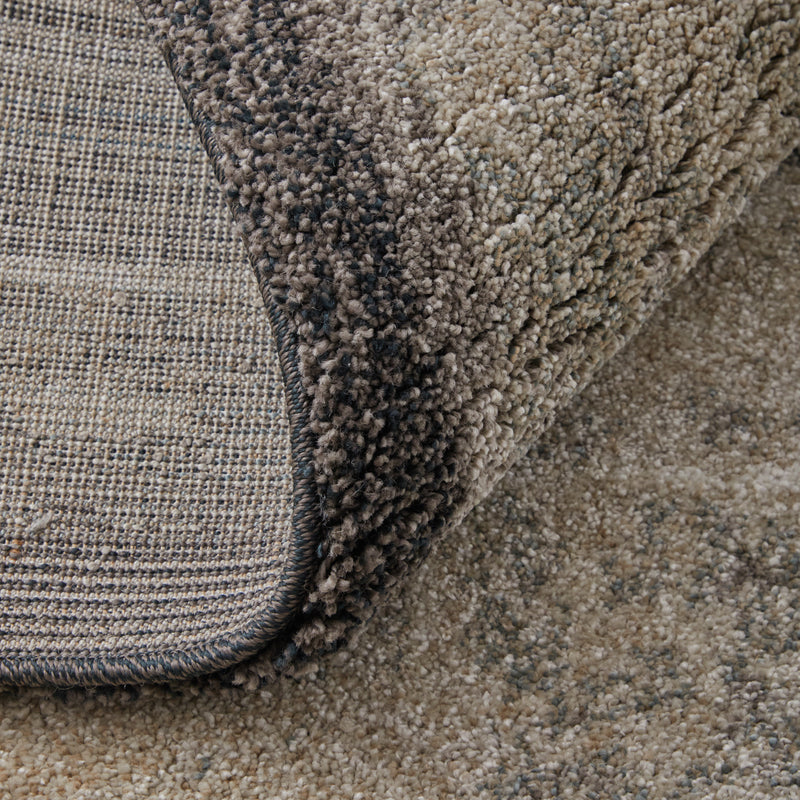 Skyview Modern Abstract, Gray/Ivory/Taupe