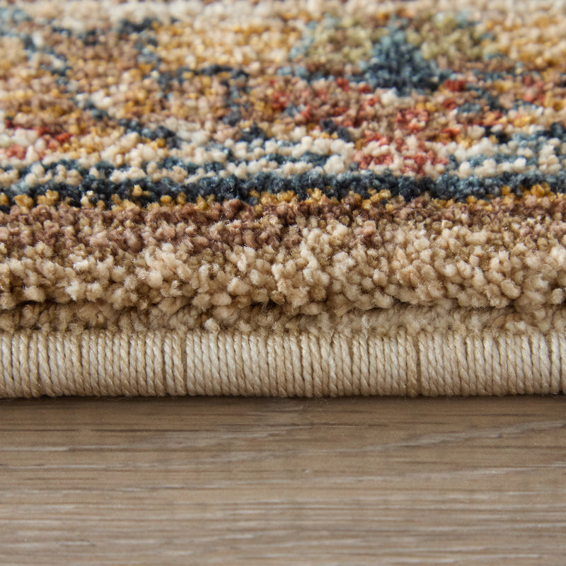 Pearson Traditional Persian, Ivory/Tan/Blue