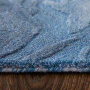 Kawai Modern Abstract, Blue/Black/Gray