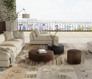 Kasbah Transitional Moroccan, Ivory/Gray/Orange