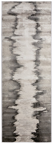 Micah Modern Abstract, Gray/Taupe/Ivory