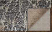 Mynka Transitional Abstract, Gray/Ivory