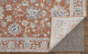 Pasha Transitional Floral & Botanical, Red/Ivory/Blue