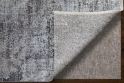 Sarrant Transitional Distressed, Gray/Silver/Ivory