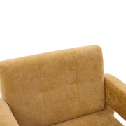 Modern Minimalist Casual Single Armchair Living Room, Bedroom, Office Area Upholstered Chair Comfortable Padded Armchair Nordic Style Casual Seating