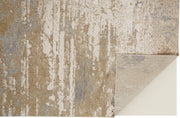 Aura Modern Abstract, Ivory/Gold/Gray