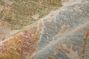 Pearson Modern Abstract, Ivory/Green/Tan