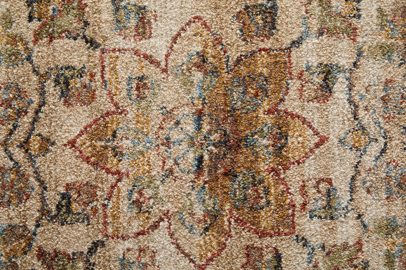 Pearson Traditional Persian, Ivory/Tan/Blue