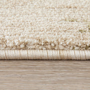 Pearson Modern Abstract, Ivory/Green/Brown