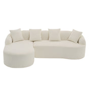 Combined Sofa With 4 Pillows