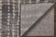 Skyview Modern Abstract, Black/Gray/Ivory