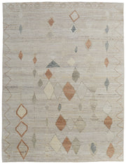 Kasbah Transitional Moroccan, Tan/Orange/Gray