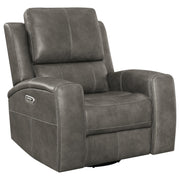 Boyce Charcoal 3-piece Triple Power Reclining Sofa Set