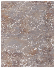 Pryor Modern Abstract, Taupe/Brown/White