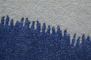 Katya Modern Geometric, Blue/Gray