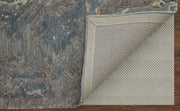Zarah Modern Watercolor, Blue/Taupe/Green