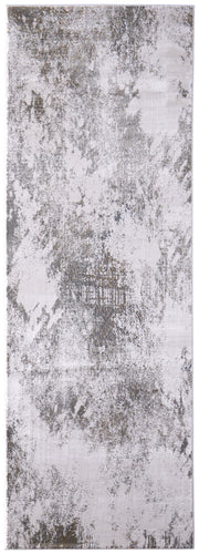Waldor Modern Abstract, Gray/Silver/Taupe