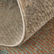 Eden Modern Abstract, Brown/Tan/Blue
