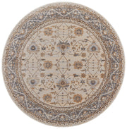Celene Traditional Bordered, Tan/Ivory/Gray