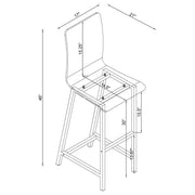 Bar Stools (Set of 2) - Clear
