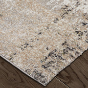 Skyview Modern Abstract, Gray/Taupe/Ivory