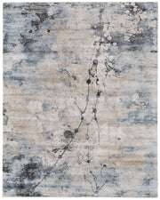 Sonora Modern Abstract, Blue/Ivory/Tan